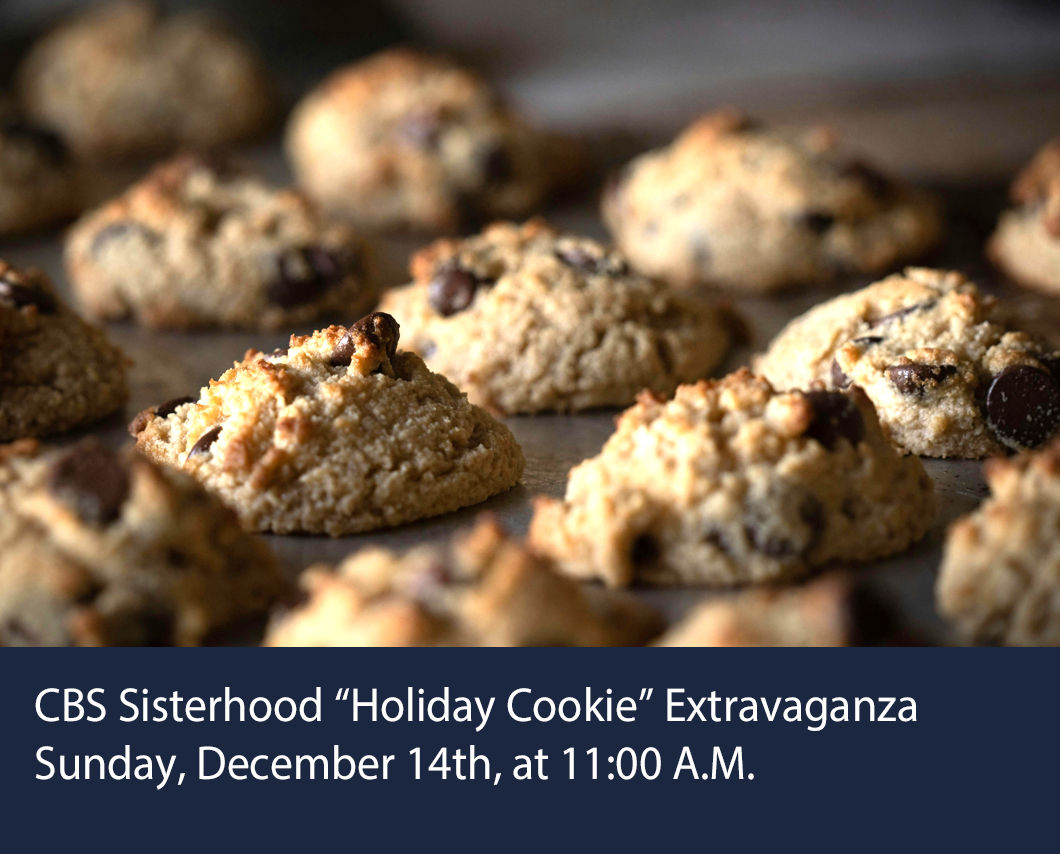 Baking sheet full of homemade cookies